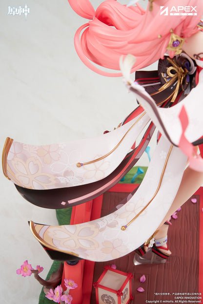 Genshin Impact Yae Miko Astute Amusement 1/7 PVC Figur Figurine Apex OVP