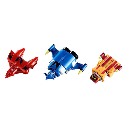 Getter Robo G Dragon Liger Poseidon Anime Action Figure Dynamic Change Freeing