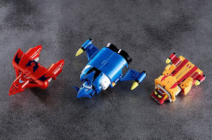 Getter Robo G Dragon Liger Poseidon Anime Action Figure Dynamic Change Freeing