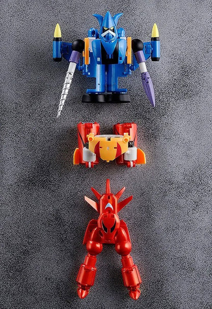 Getter Robo G Dragon Liger Poseidon Anime Action Figure Dynamic Change Freeing