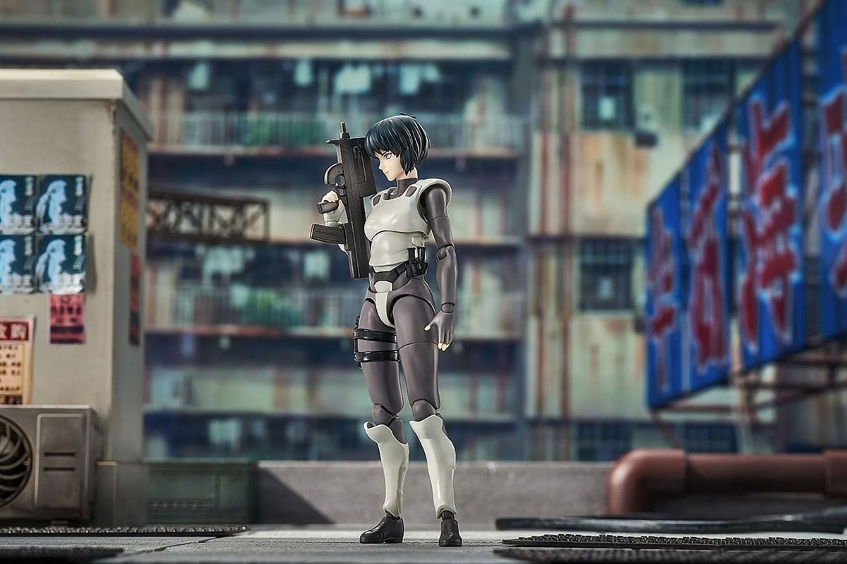 Ghost in the Shell Motoko Kusanagi Anime-Actionfigur Hyper Body Good Smile NIB