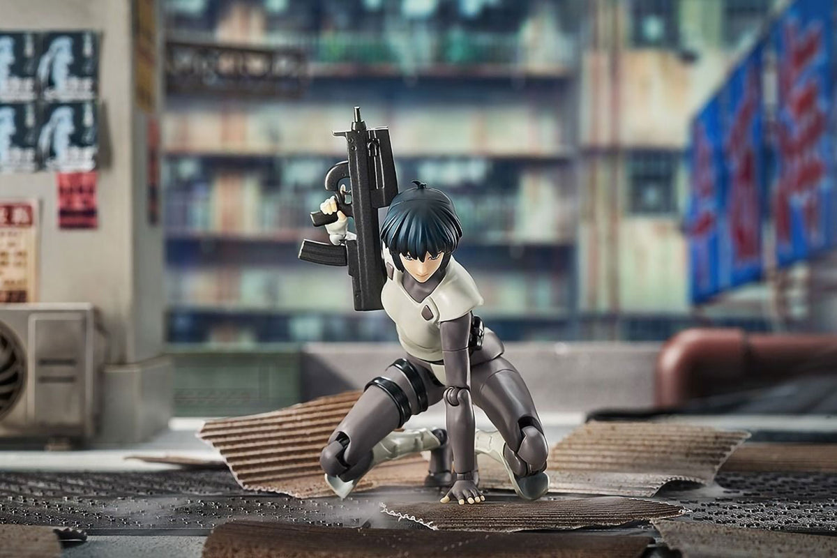 Ghost in the Shell Motoko Kusanagi Anime-Actionfigur Hyper Body Good Smile NIB