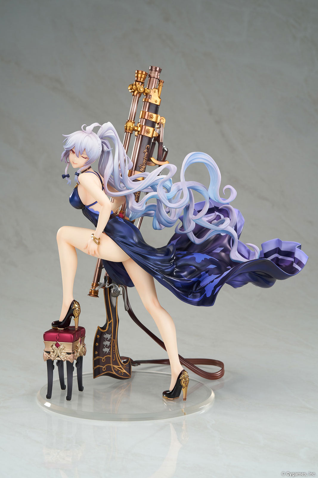 Granblue Fantasy Silva Gentian Blue Ver. 1/7 Scale PVC Figure Figurine Apex NIB