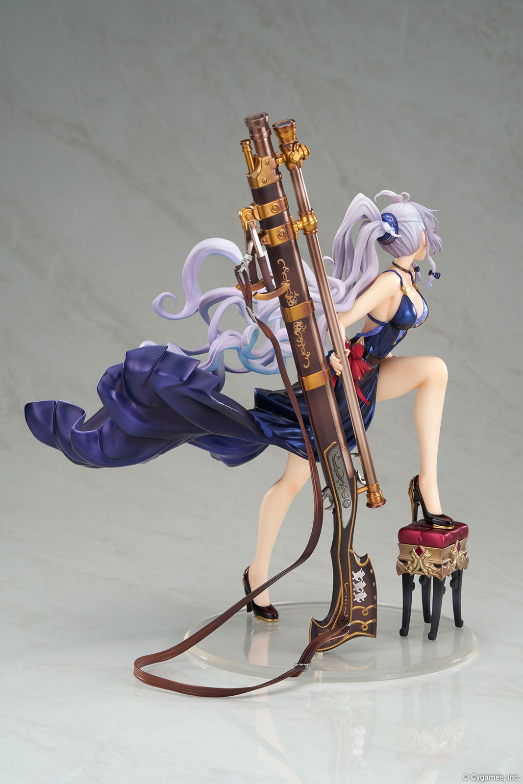 Granblue Fantasy Silva Gentian Blue Ver. 1/7 Scale PVC Figure Figurine Apex NIB