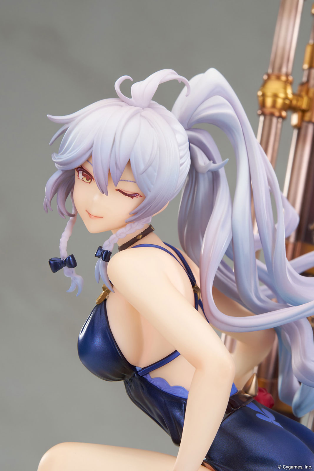Granblue Fantasy Silva Gentian Blue Ver. 1/7 Scale PVC Figure Figurine Apex NIB