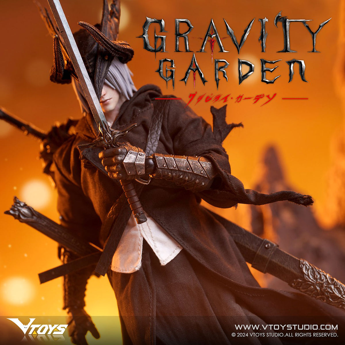 Gravity Garden Hunter of Dragonfyre Standard 1/12 Scale Action Figure Vtoys NIB