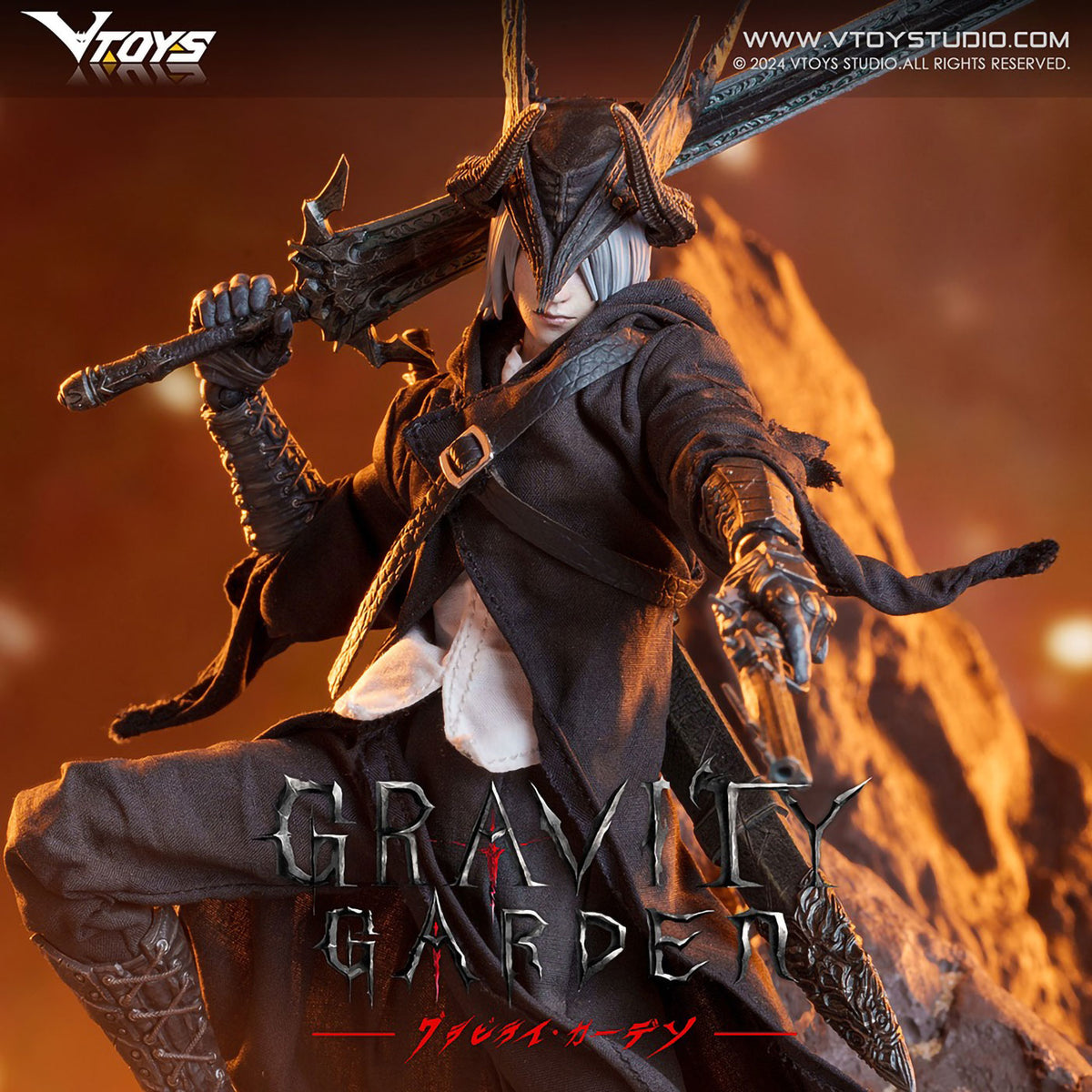Gravity Garden Hunter of Dragonfyre Standard 1/12 Scale Action Figure Vtoys NIB