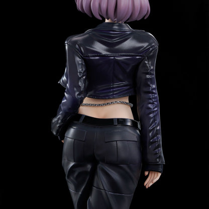 Gridman Mujina 9.8in Anime Figure PVC Statue Zozo Black Union Creative NIB