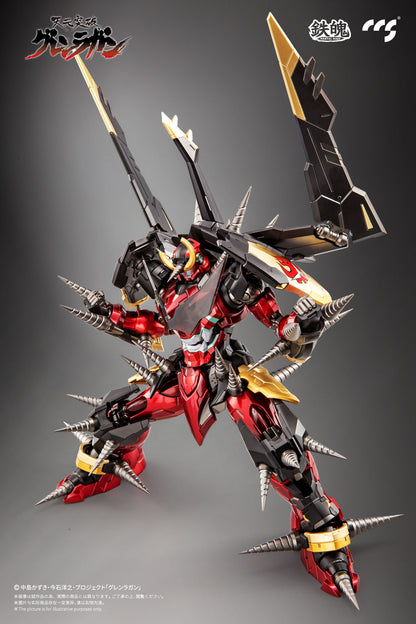 Gurren Lagann 9.1in Anime Alloy Action Movable Figure Mortal Mind CCSToys NIB