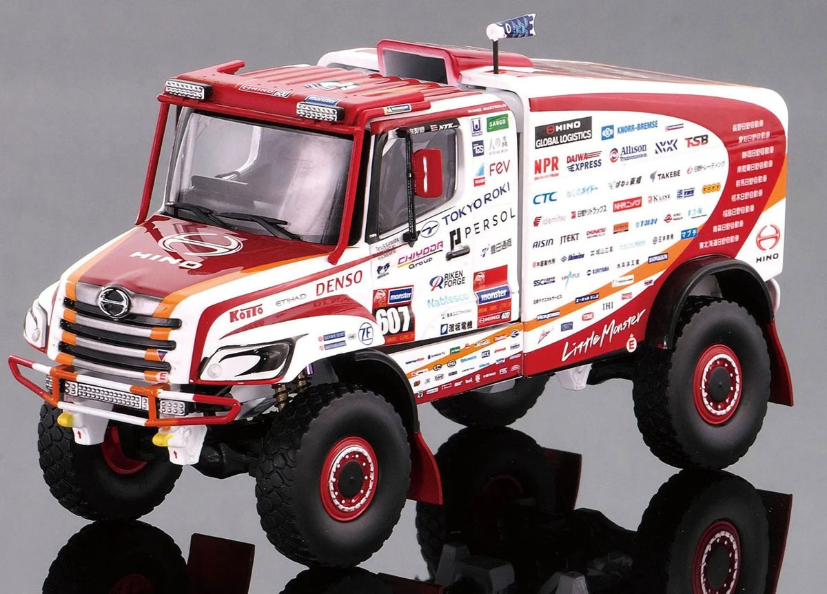 HINO 600 2025 Dakar Rally 1/43 Scale Diecast Car Platz Hino Hutech NIB