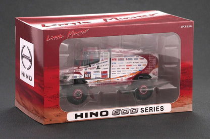 HINO 600 2025 Dakar Rally 1/43 Scale Diecast Car Platz Hino Hutech NIB