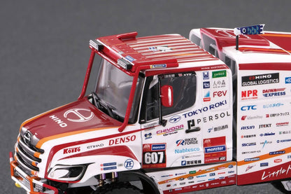 HINO 600 2025 Dakar Rally 1/43 Scale Diecast Car Platz Hino Hutech NIB