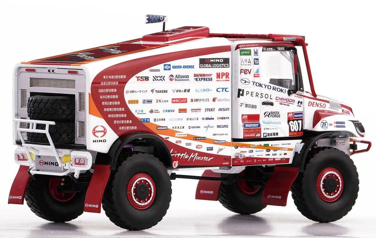 HINO 600 2025 Dakar Rally 1/43 Scale Diecast Car Platz Hino Hutech NIB