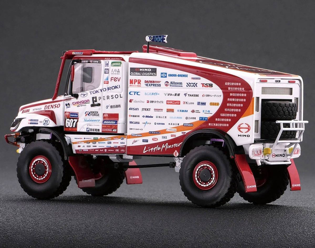 HINO 600 2025 Dakar Rally 1/43 Scale Diecast Car Platz Hino Hutech NIB