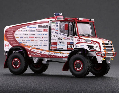 HINO 600 2025 Dakar Rally 1/43 Scale Diecast Car Platz Hino Hutech NIB