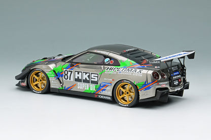HKS Racing Performer GT1000+ '25 Black Chrome 1/43 Scale Resin Model Car Make Up