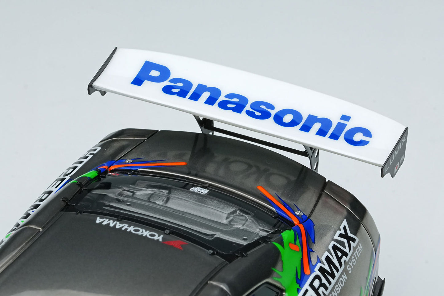 HKS Racing Performer GT1000+ '25 Black Chrome 1/43 Scale Resin Model Car Make Up