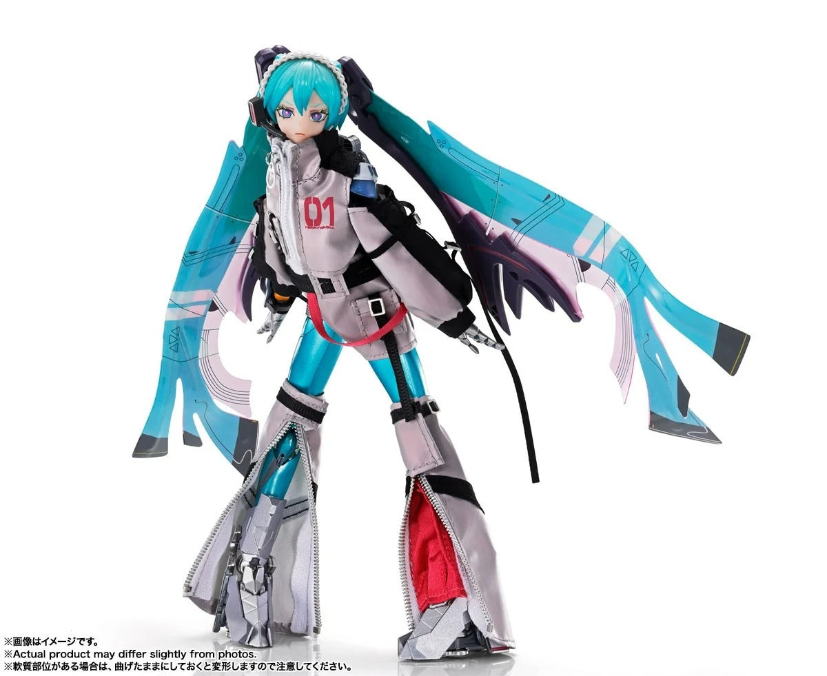 Hatsune Miku 7.1in Action Figure Figurine Metal Build Bandai NIB