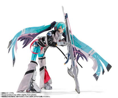 Hatsune Miku 7.1in Action Figure Figurine Metal Build Bandai NIB
