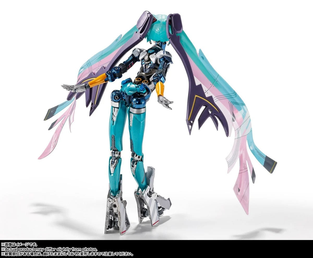 Hatsune Miku 7.1in Action Figure Figurine Metal Build Bandai NIB