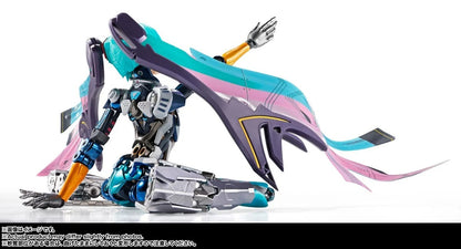 Hatsune Miku 7.1in Action Figure Figurine Metal Build Bandai NIB