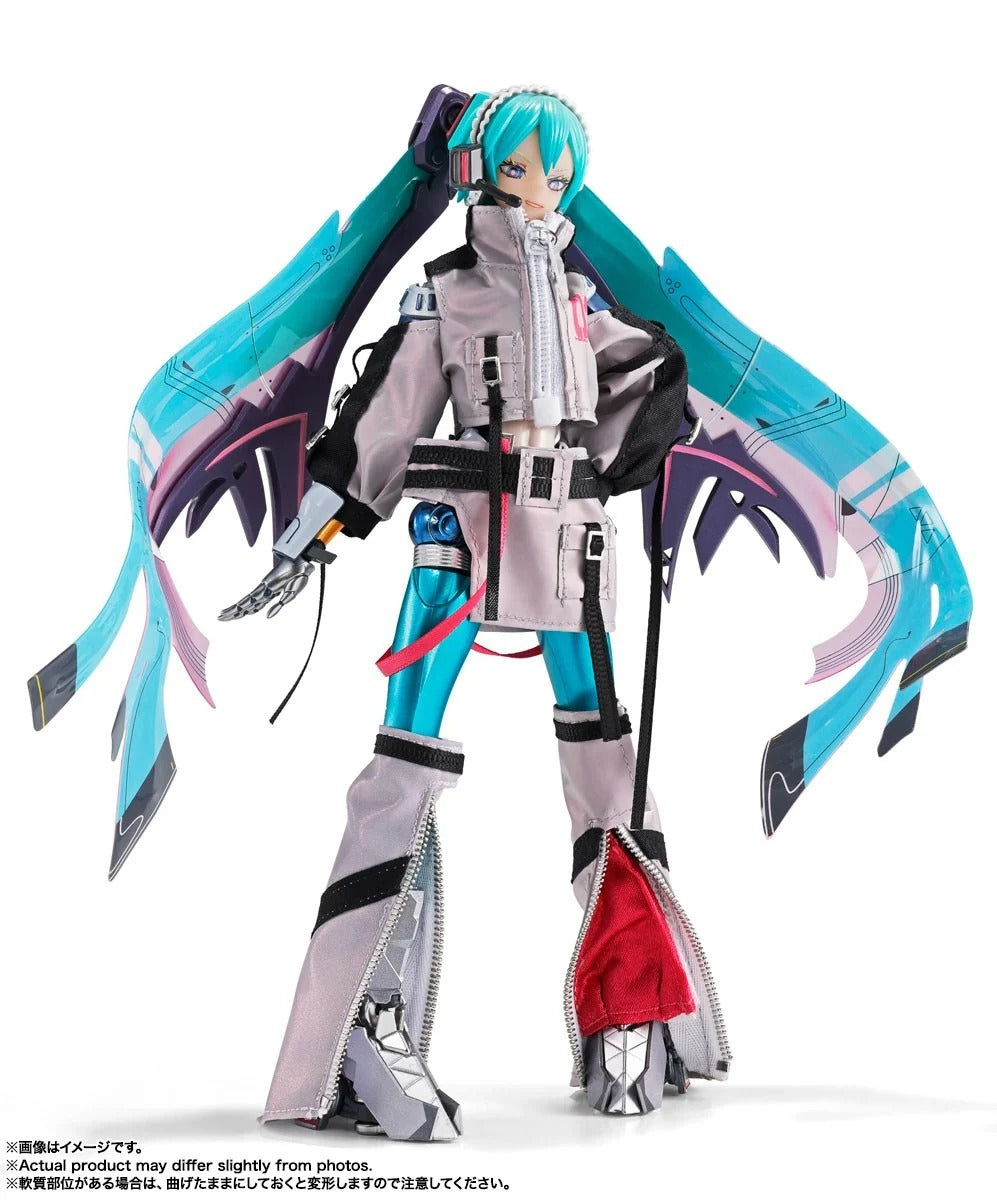 Hatsune Miku 7.1in Action Figure Figurine Metal Build Bandai NIB