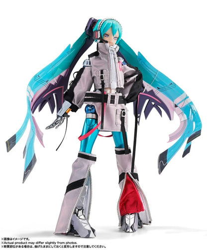 Hatsune Miku 7.1in Action Figure Figurine Metal Build Bandai NIB
