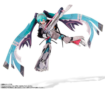 Hatsune Miku 7.1in Action Figure Figurine Metal Build Bandai NIB