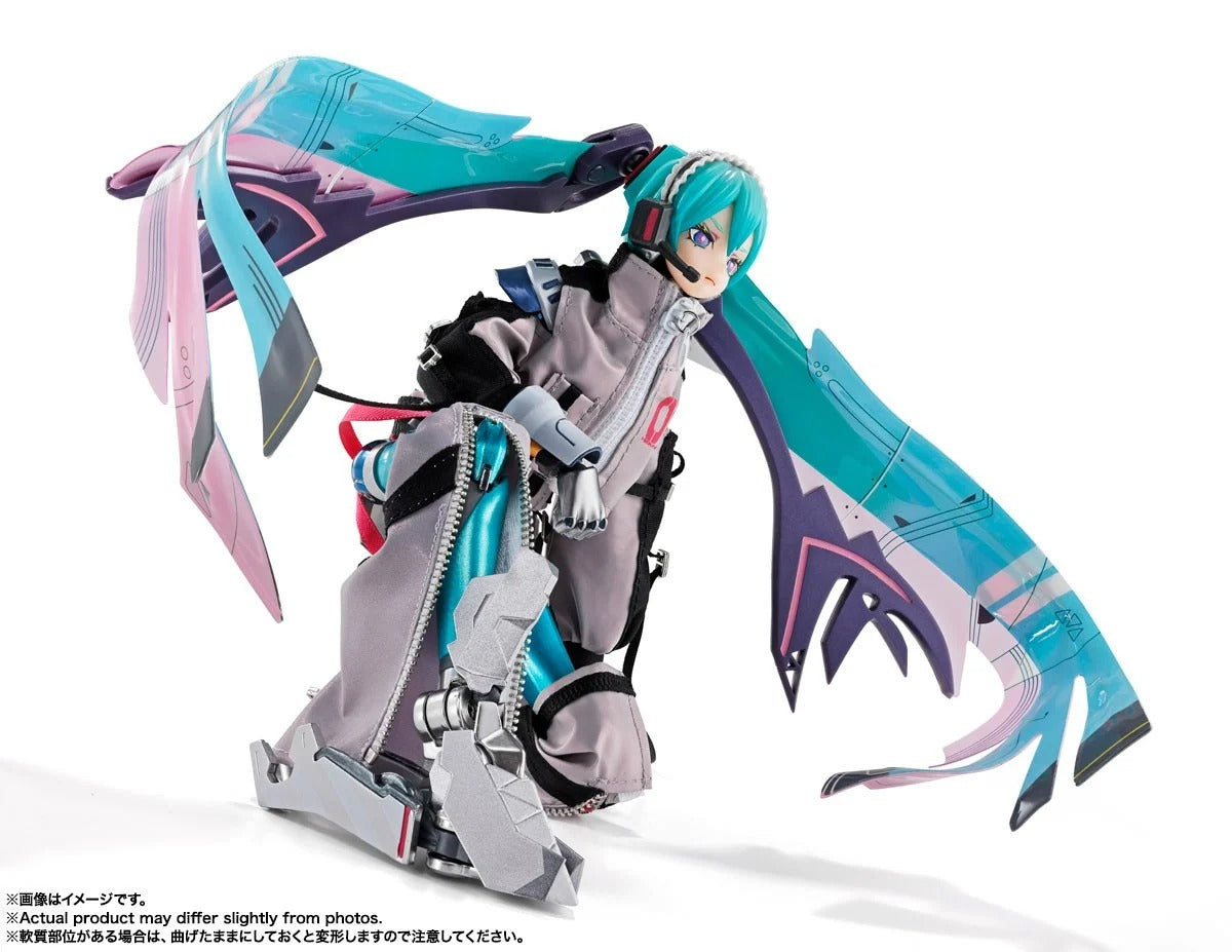Hatsune Miku 7.1in Action Figure Figurine Metal Build Bandai NIB
