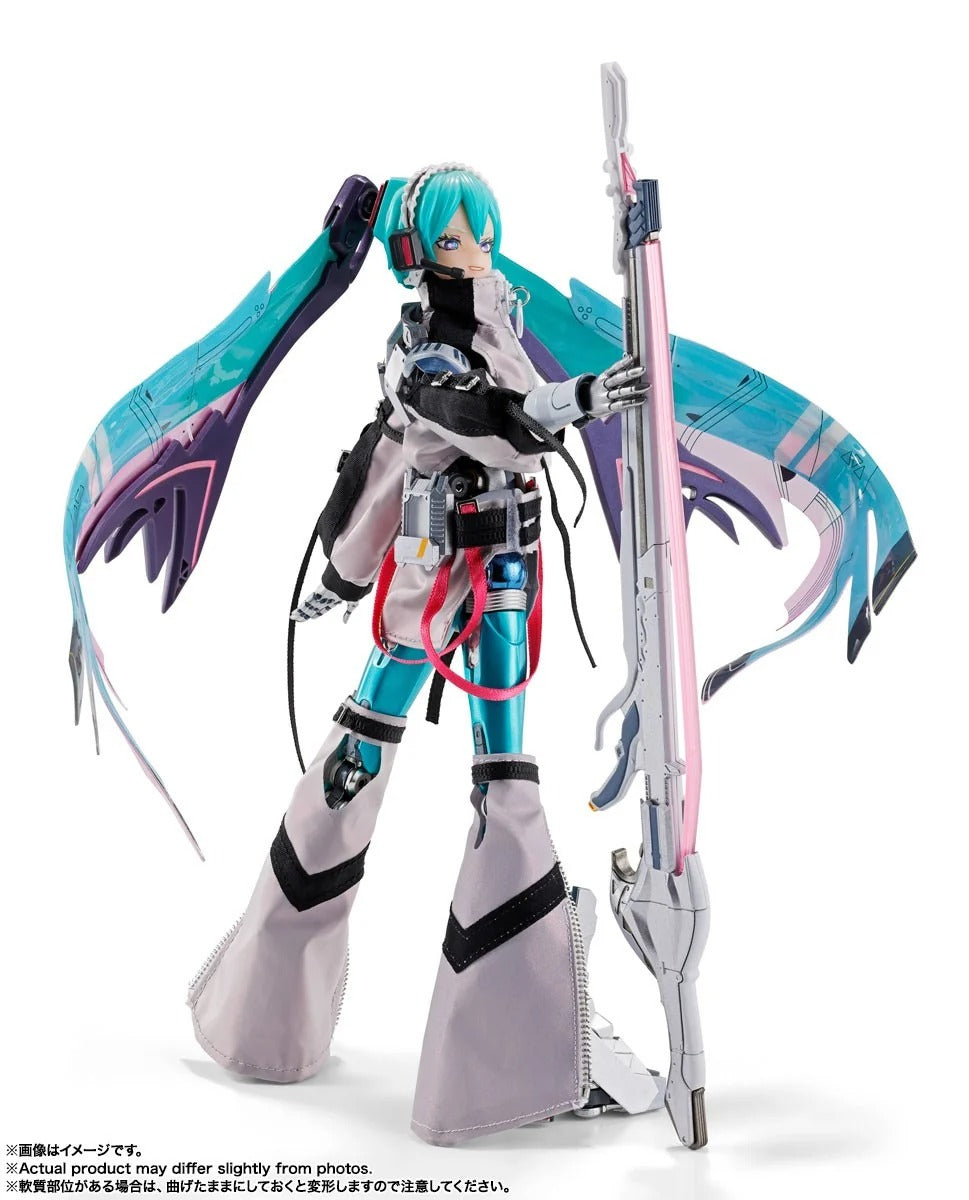 Hatsune Miku 7.1in Action Figure Figurine Metal Build Bandai NIB