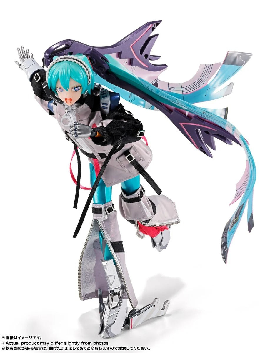 Hatsune Miku 7.1in Action Figure Figurine Metal Build Bandai NIB