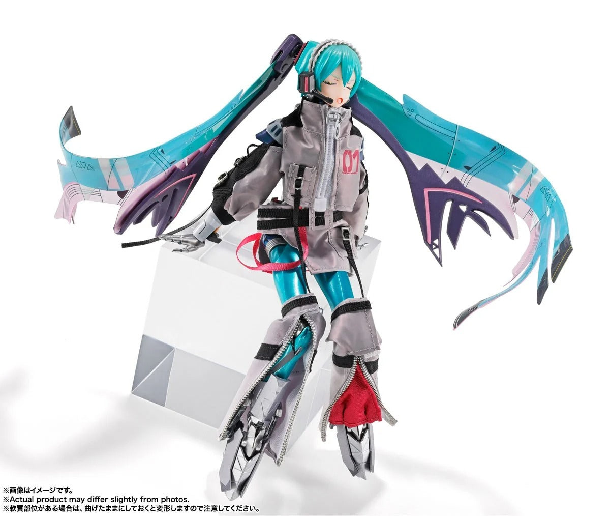 Hatsune Miku 7.1in Action Figure Figurine Metal Build Bandai NIB