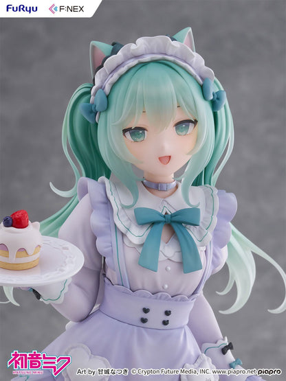 Hatsune Miku x Amashiro Natsuki 1/7 Scale PVC Figure Figurine F:NEX FuRyu NIB
