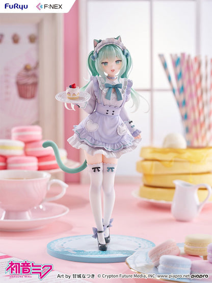 Hatsune Miku x Amashiro Natsuki 1/7 Scale PVC Figure Figurine F:NEX FuRyu NIB
