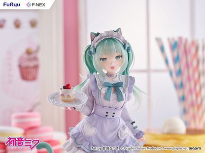 Hatsune Miku x Amashiro Natsuki 1/7 Scale PVC Figure Figurine F:NEX FuRyu NIB