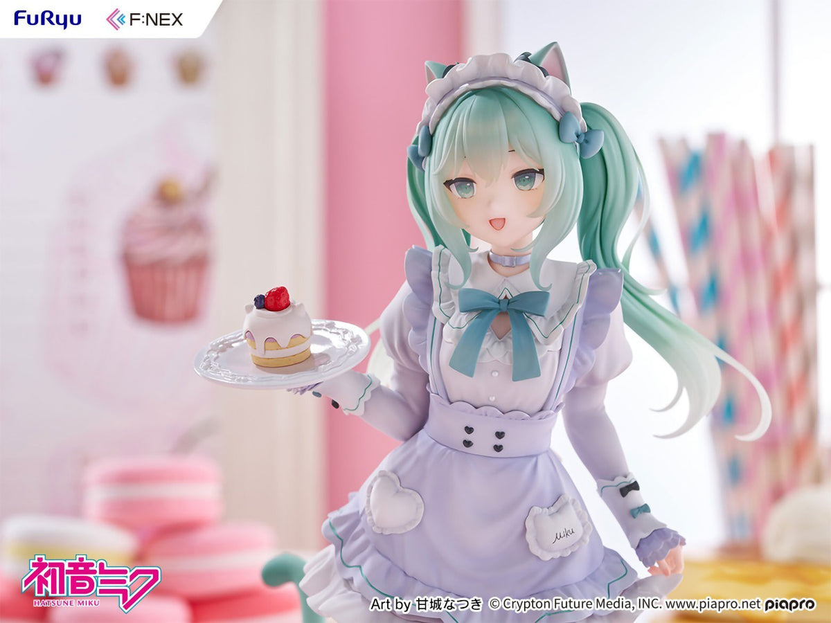 Hatsune Miku x Amashiro Natsuki 1/7 Scale PVC Figure Figurine F:NEX FuRyu NIB