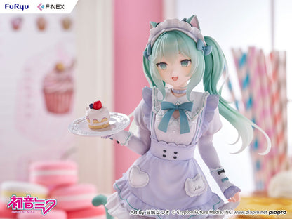 Hatsune Miku x Amashiro Natsuki 1/7 Scale PVC Figure Figurine F:NEX FuRyu NIB