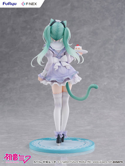 Hatsune Miku x Amashiro Natsuki 1/7 Scale PVC Figure Figurine F:NEX FuRyu NIB