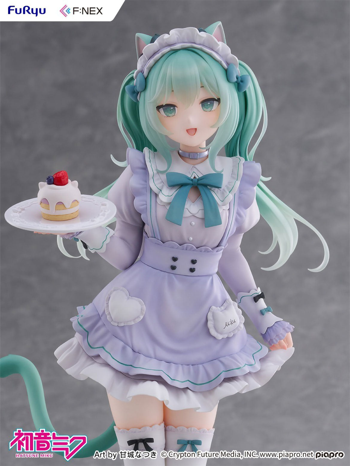 Hatsune Miku x Amashiro Natsuki 1/7 Scale PVC Figure Figurine F:NEX FuRyu NIB
