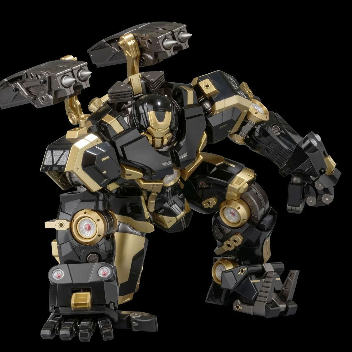 Hulkbusters Black Limited 10in Action Figure Figurine Fighting Armor Sen-Ti-Nel