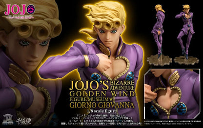 JoJo Giorno Giovanna 1/8 Scale Anime PVC Figurine Figure Museum Sen-Ti-Nel NIB