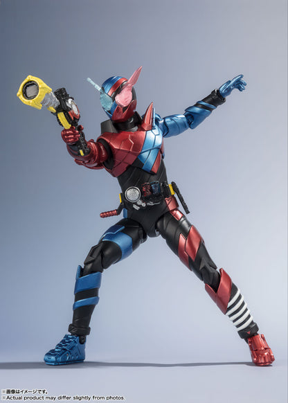 Kamen Rider Build Tank Form Heisei 5.7in Action Figure S.H.Figuarts Bandai NIB