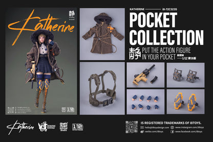 Katherine Deluxe Version 5.9in 1/12 Scale Action Figure Serene Hound i8Toys NIB