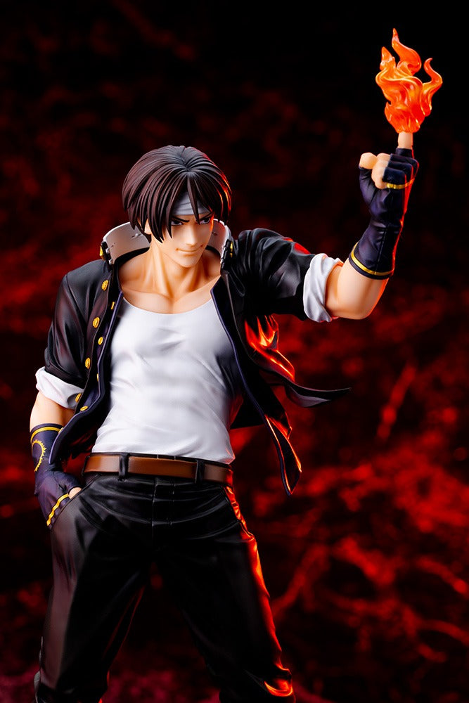 Kyo Kusanagi KOF '98 Ver. 10in 1/8 Scale PVC Figure Figurine Kotobukiya NIB