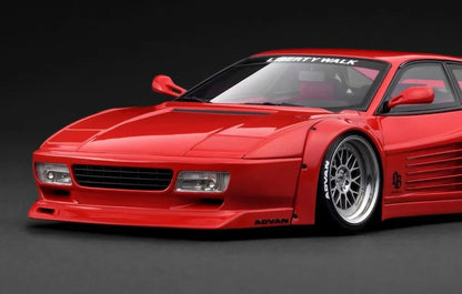 LB-WORKS 512 Red 1/18 Scale Resin Model Car IG3749 Ignition Model NIB