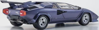 Lamborghini Countach LP5000 Quattrovalvole Dark Blue 1/18 Diecast Car Kyosho NIB