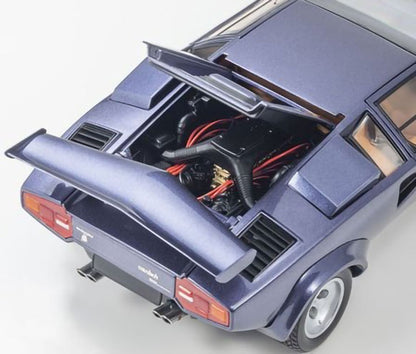 Lamborghini Countach LP5000 Quattrovalvole Dark Blue 1/18 Diecast Car Kyosho NIB