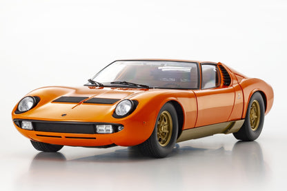 Lamborghini Miura P400 Orange 1/12 Scale Diecast Car Kyosho Original NIB