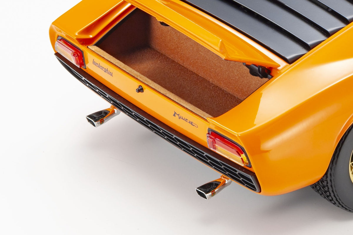 Lamborghini Miura P400 Orange 1/12 Scale Diecast Car Kyosho Original NIB