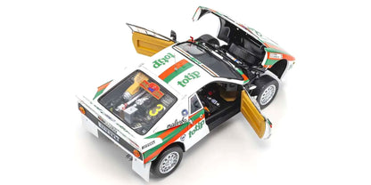 Lancia Rally 037 1985 Rally Elba #3 1/18 Modellauto Diecast KYOSHO Original NEU in OVP